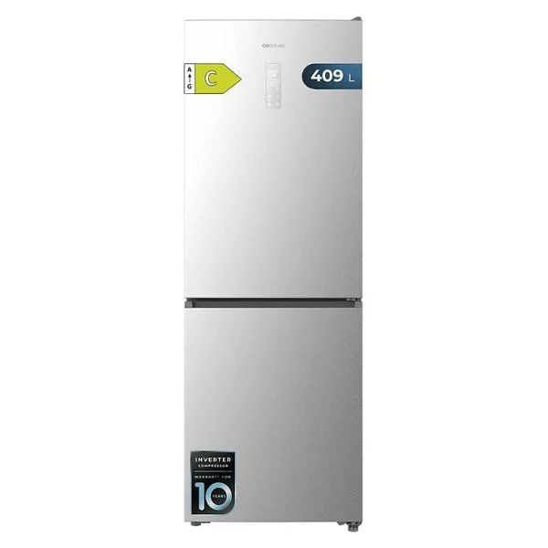 Frigorífico combi Cecotec CoolMarket Combi 409 Inox C 409 L