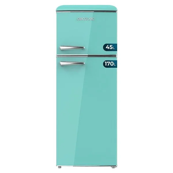 Frigorífico Cecotec 2.P Retro Verde/GREEN 215 L