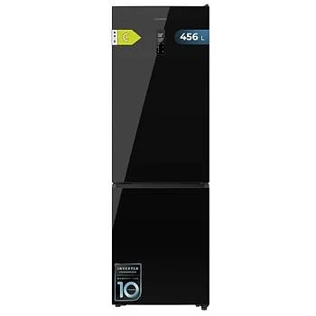 Frigorífico Combi Cecotec 201X60 C Cristal Negro CoolMarket 456 BLACK Glass C