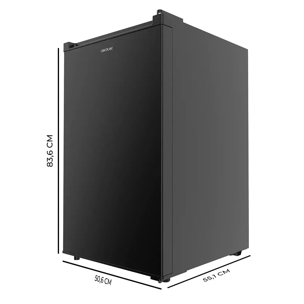 Congelador Cecotec CoolMarket TF 87 Black 87L Clase E