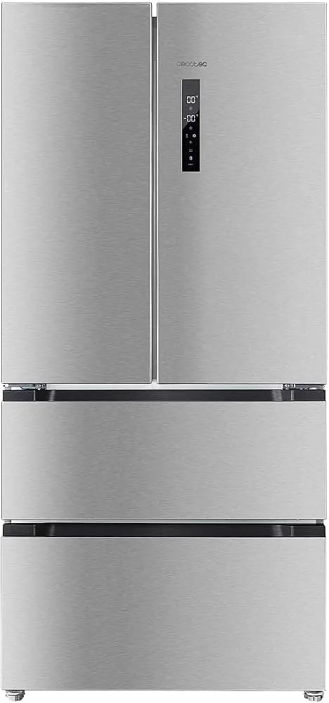 Frigorifico americano Cecotec Frances Inox 183X84 CoolMarket FD 510 Inox