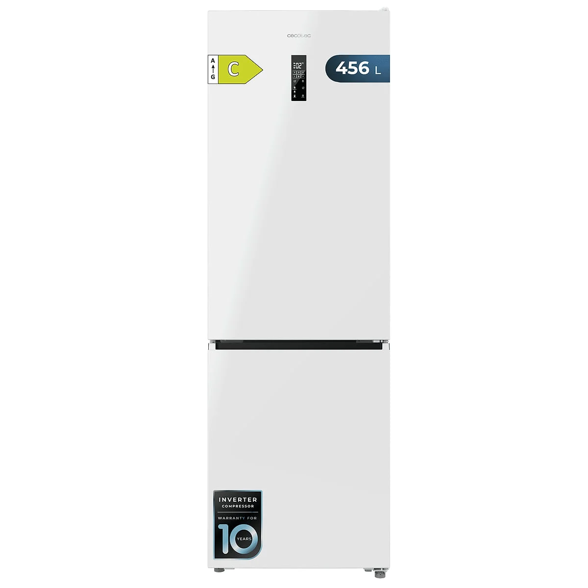 Frigorífico Combi Cecotec Bolero CoolMarket 456L Clase C Blanco