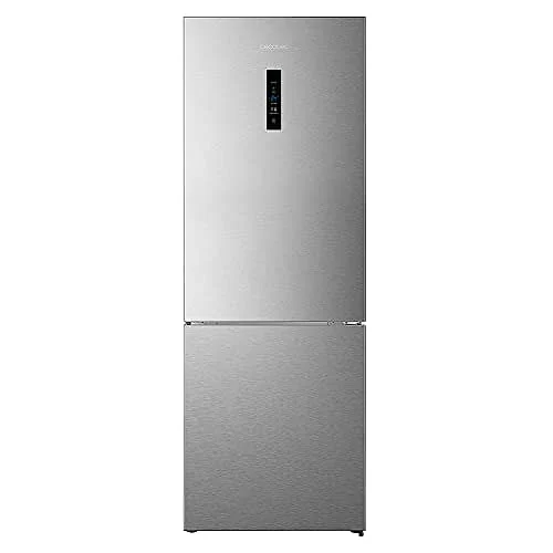 Frigorifico Combi Cecotec 201X60 Clase D Inox Combi 405 WL Elite Inox