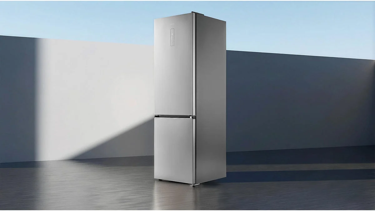 Frigorifico Combi Cecotec 201X60 Clase D Inox Combi 405 WL Elite Inox