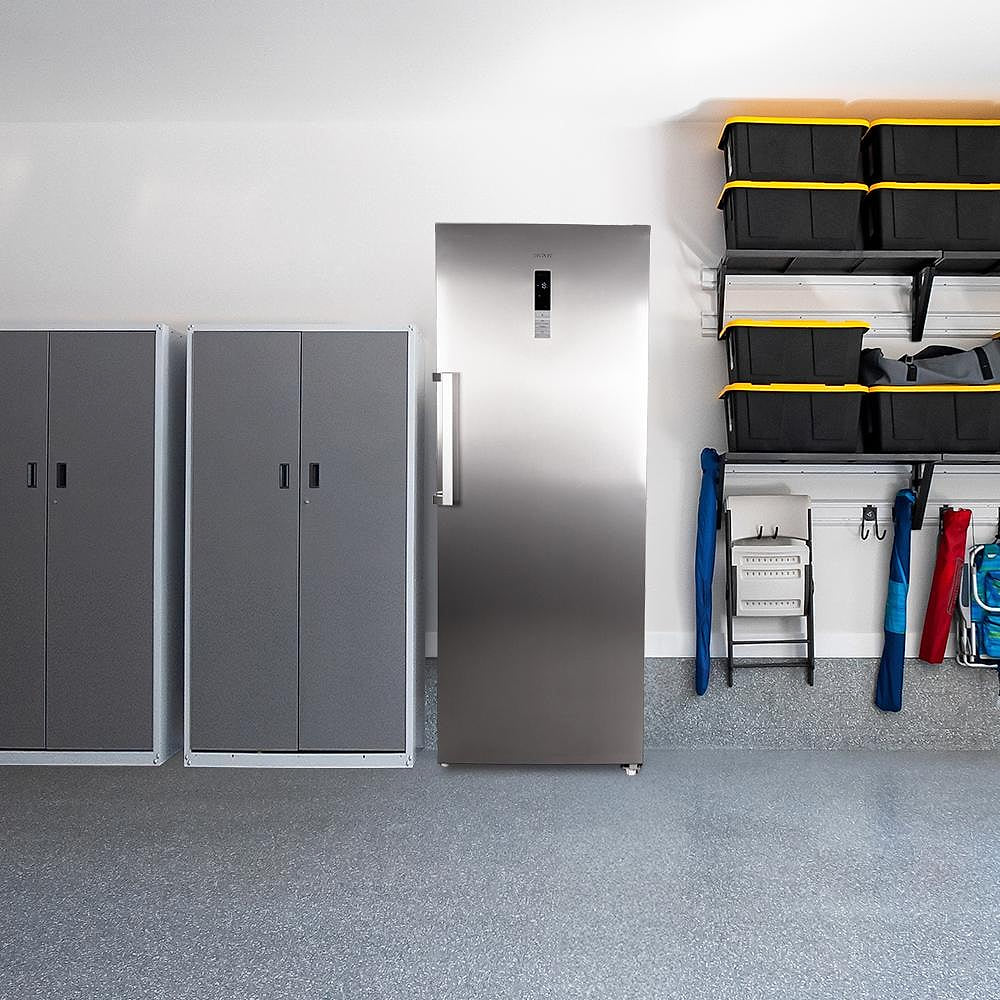 Congelador Cecotec Bolero CoolMarket UF 380 Inox D No Frost
