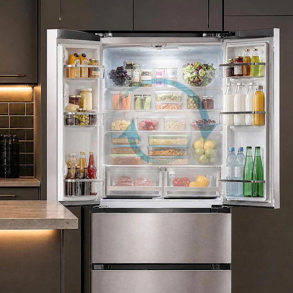 Frigorifico americano Cecotec Bolero CoolMarket FD 510 WD Inox 506 L