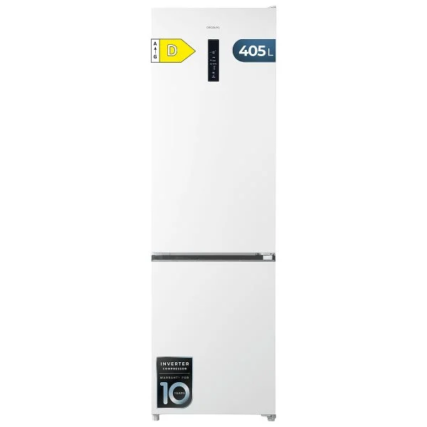 Frigorifico Combi Cecotec Bolero CoolMarket 405 WL Clase D Blanco