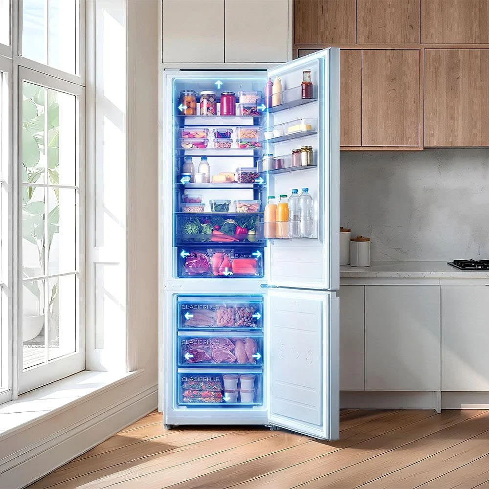 Frigorifico Combi Cecotec Bolero CoolMarket 405 WL Clase D Blanco