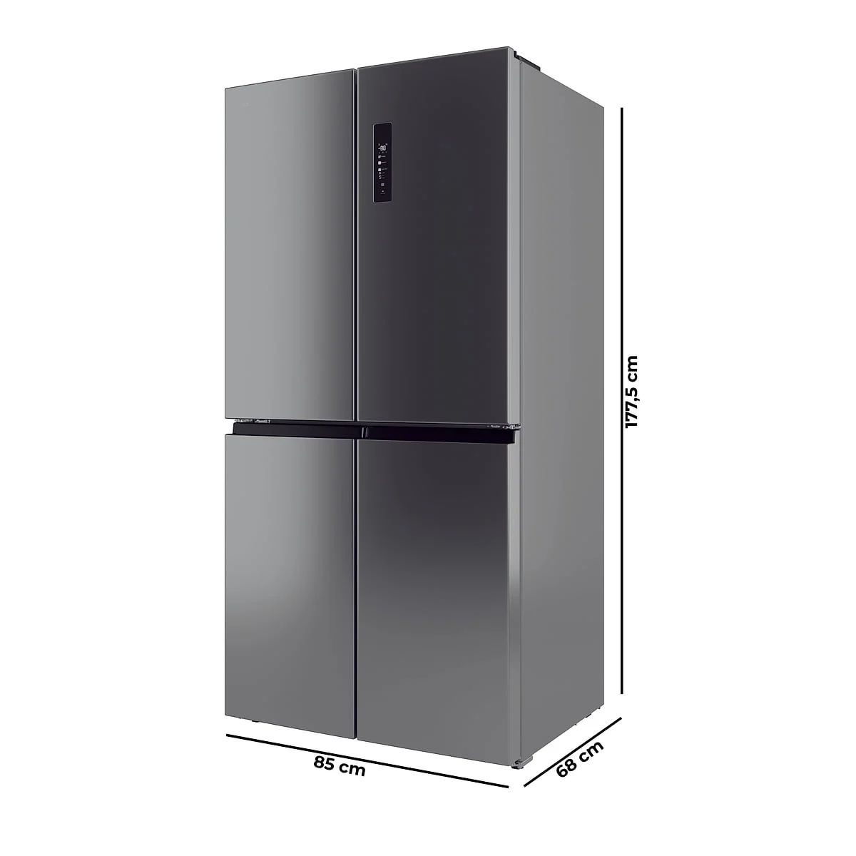 Frigorífico americano Cecotec Bolero CoolMarket 4D 503 Inox D