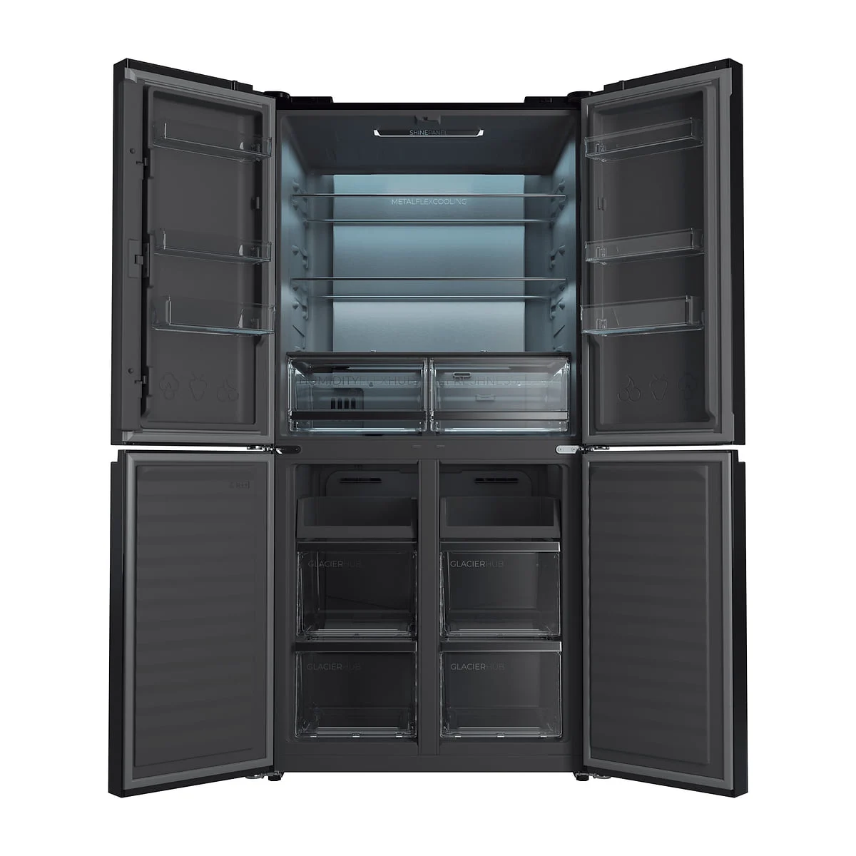 Frigorífico americano Cecotec Bolero CoolMarket 4D 503 503 L Clase D