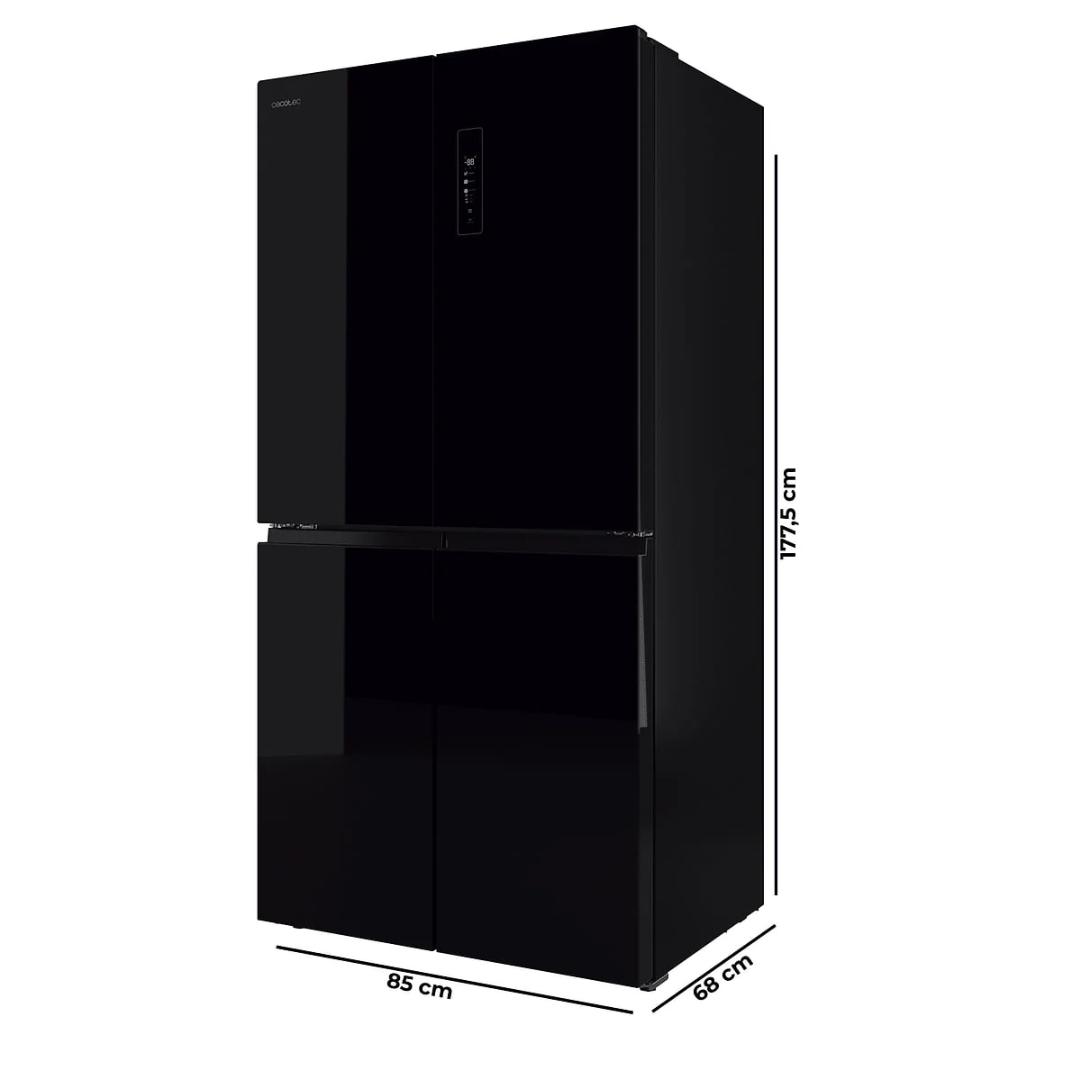 Frigorífico americano Cecotec Bolero CoolMarket 4D 503 503 L Clase D