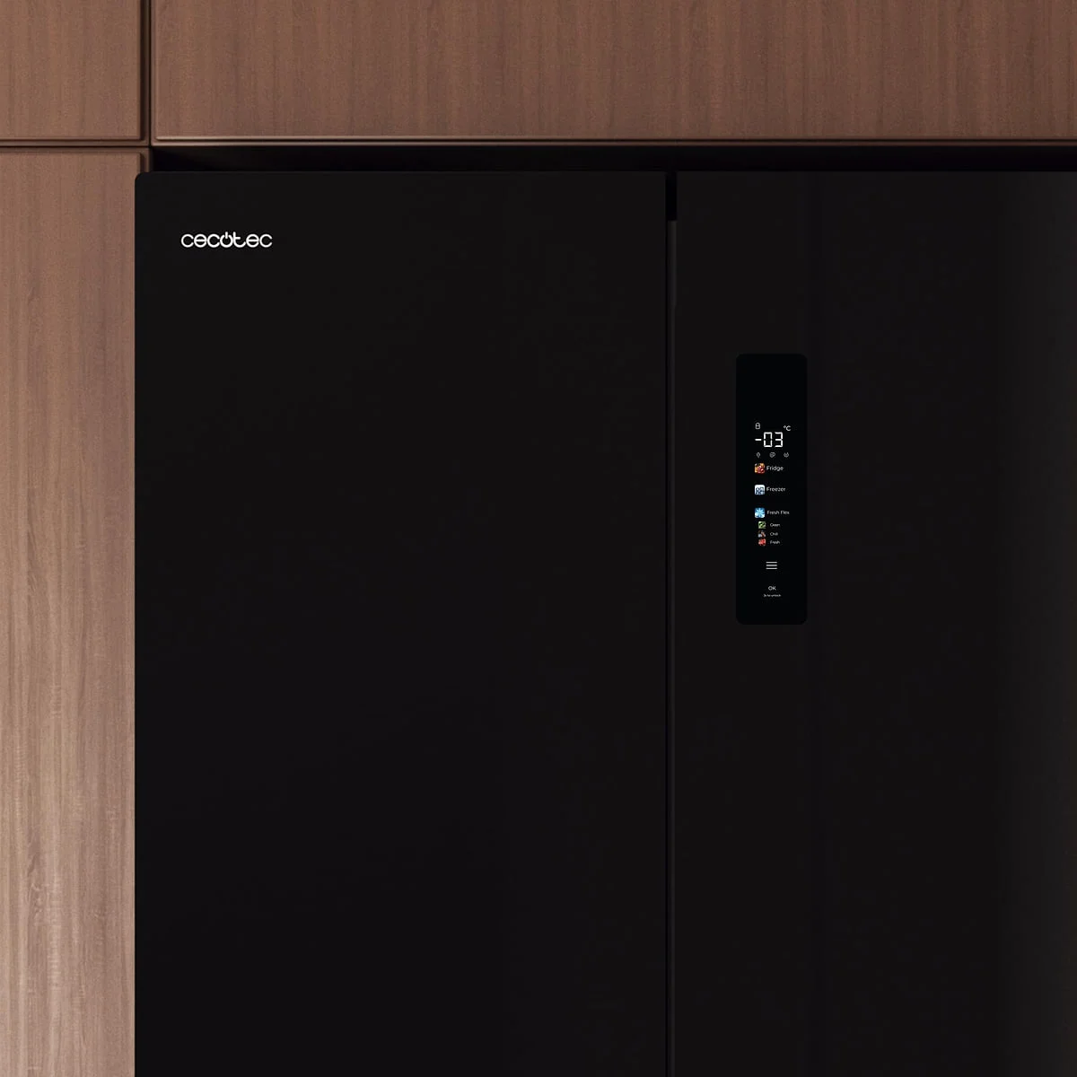Frigorífico americano Cecotec Bolero CoolMarket 4D 503 503 L Clase D