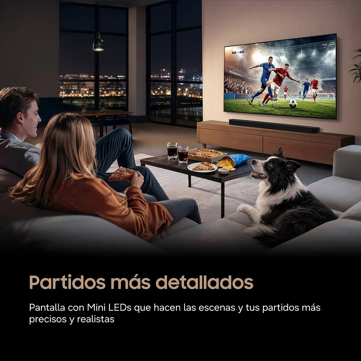 Pantalla LED Samsung 55" MiniLED Smart TV