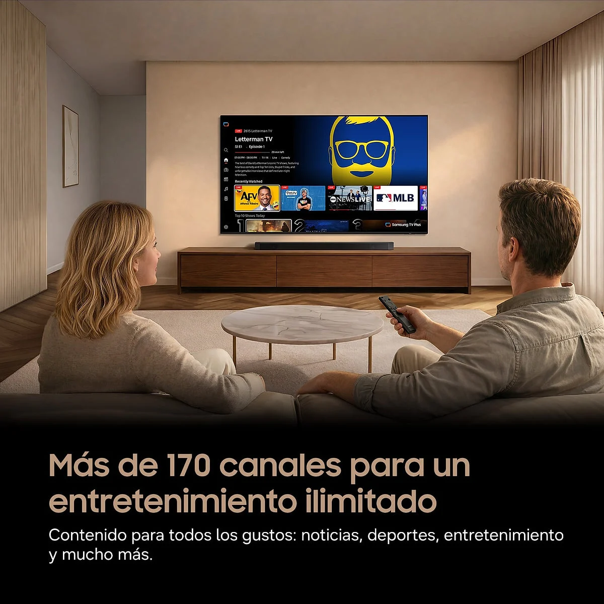 Pantalla LED Samsung 55" MiniLED Smart TV