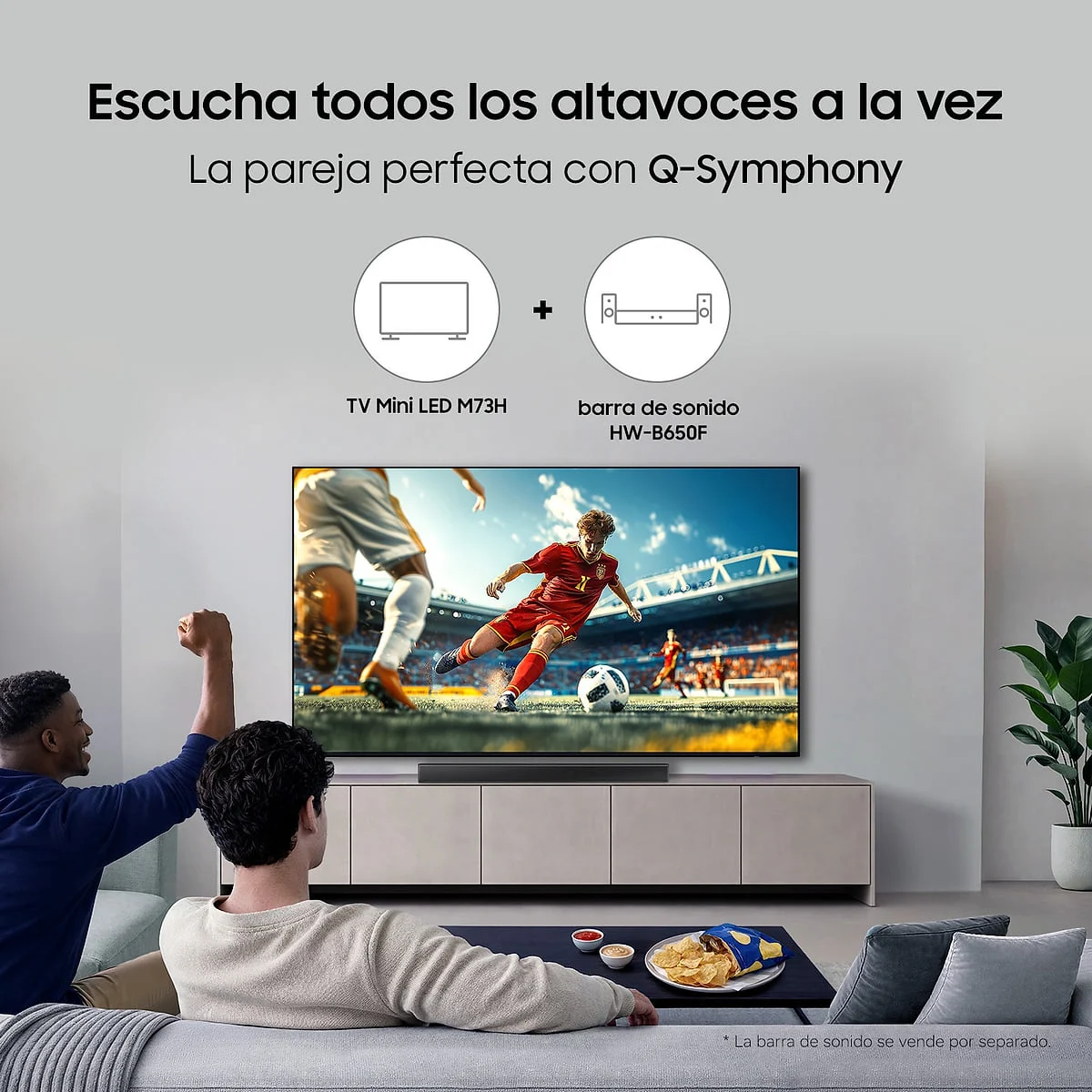 Pantalla LED Samsung 55" MiniLED Smart TV