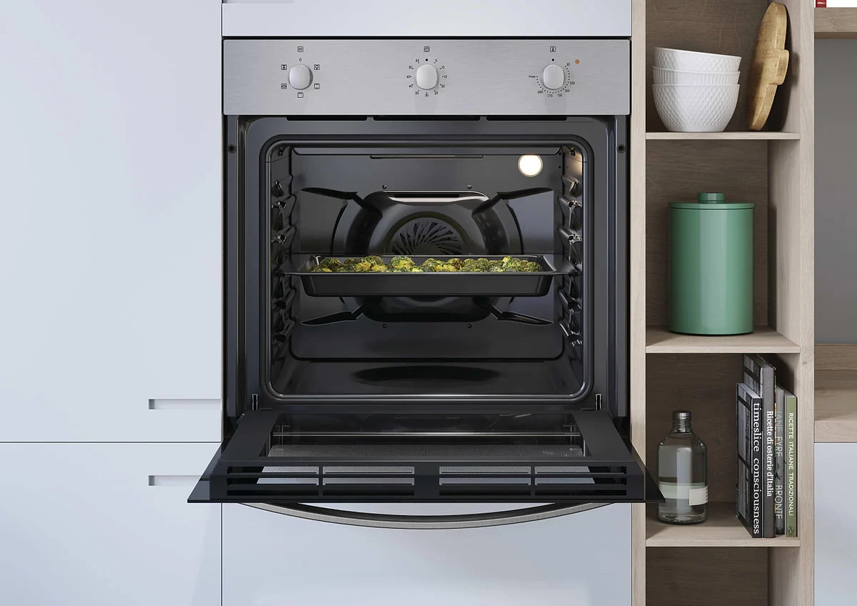 Horno Candy Multifunción 65L Inox 3 Mand