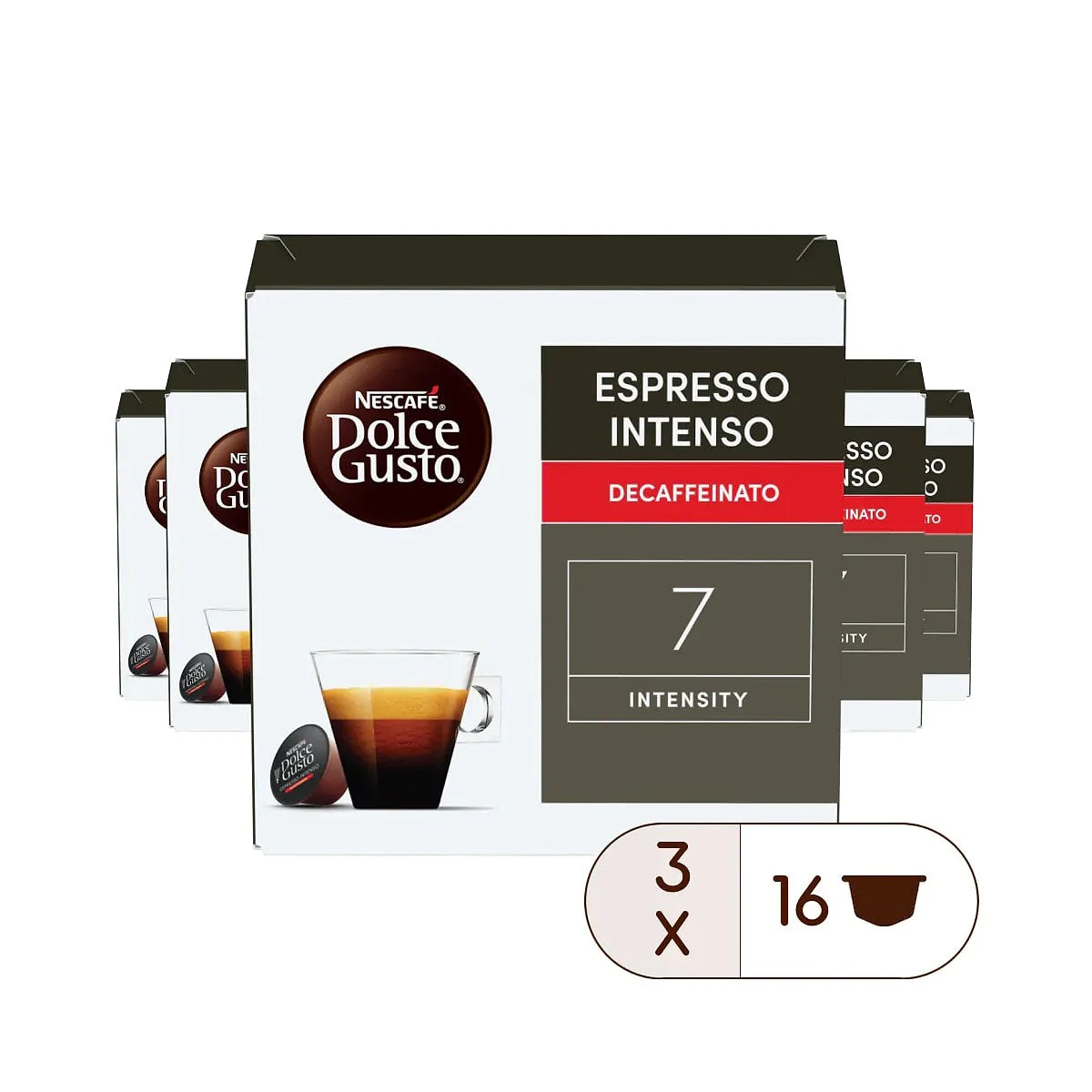 Cápsulas Café Dolce Gusto Espresso Intenso Descafeinado 48 ud.