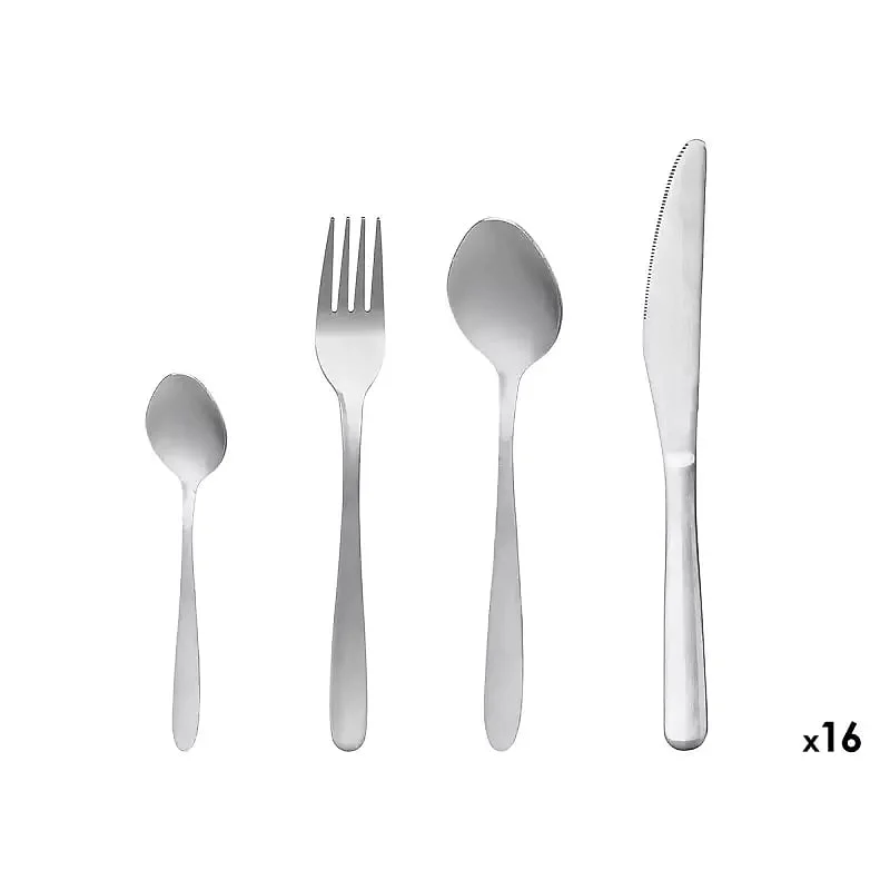 Cubertería Kinvara 16 Piezas Inox