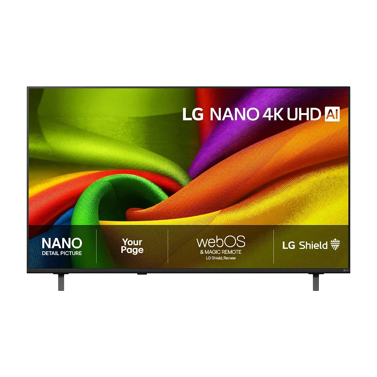 Pantalla LG 55" NANO A7 Ultra HD 4K Smart TV Clase E