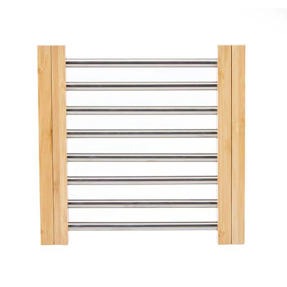 Salvamantel Kinvara Acero Bambú Extensible