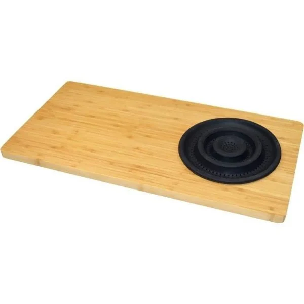 Tabla de Corte Kinvara Bambú con Escurridor