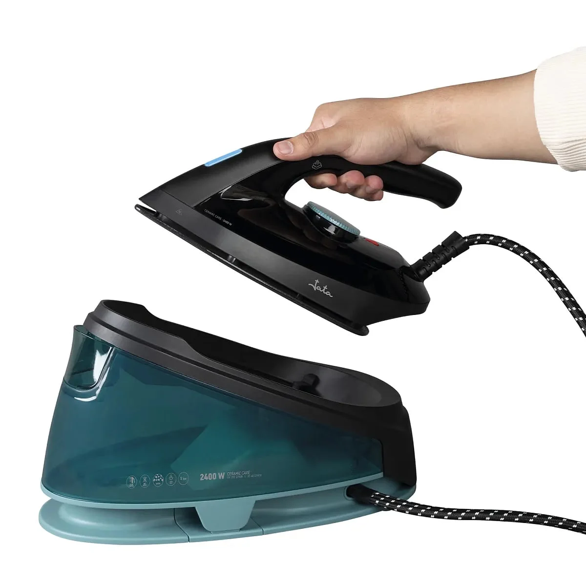 Centro de Planchado Jata JECP8526 2400 W Negro-Verde