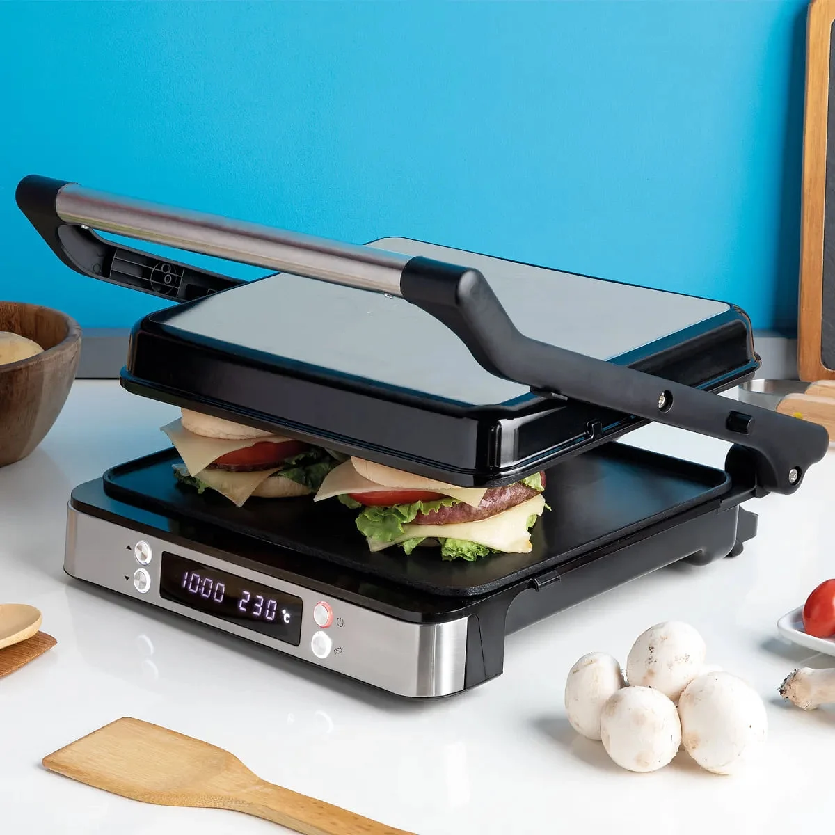 Panini Grill Jata JEGR1529 2000 W 29x24 Digital
