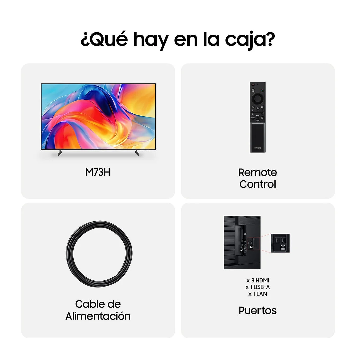 Pantalla LED Samsung 55" Smart TV UHD Mini LED
