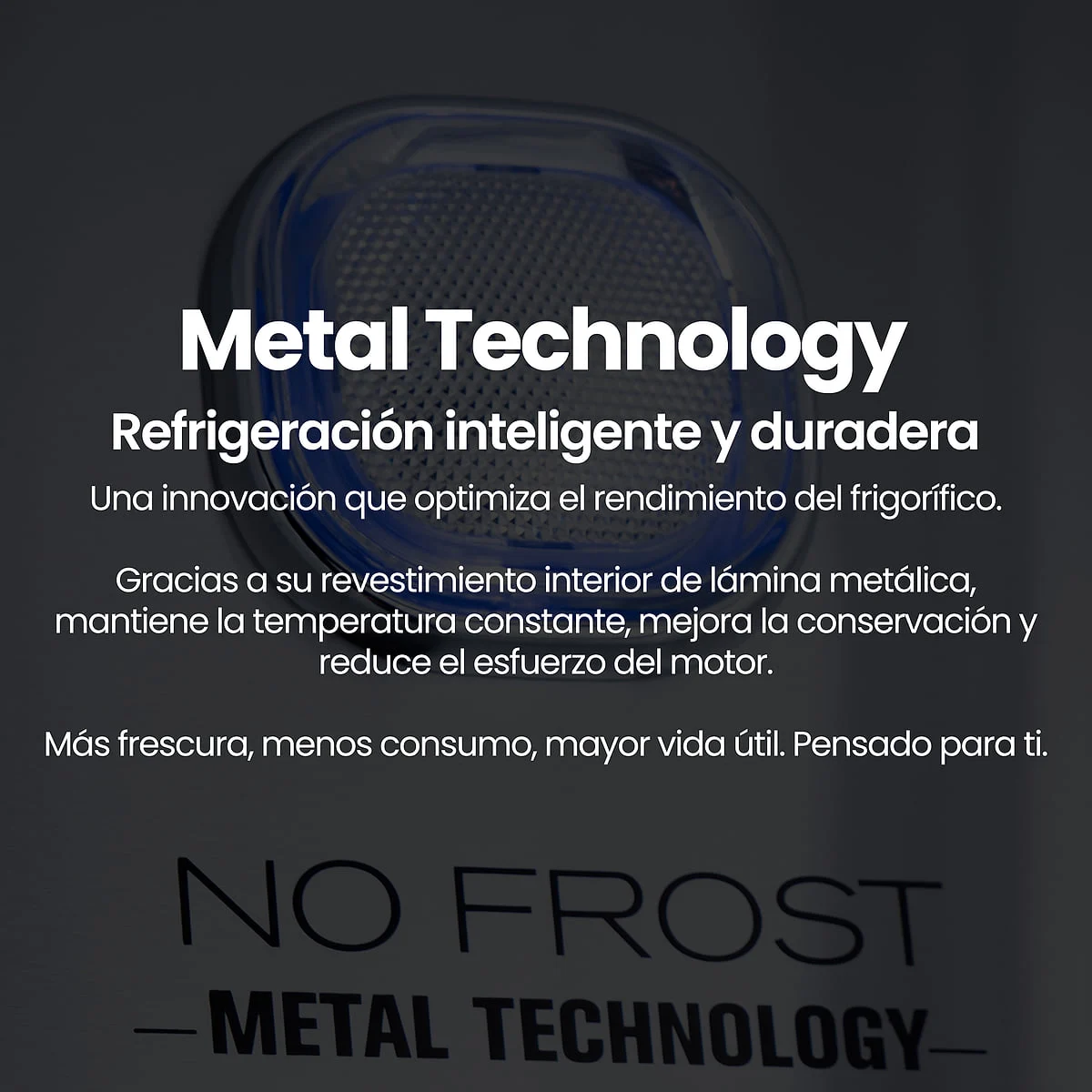 Frigorífico Infiniton FGC-329TC85DCN 308 L Clase C No Frost Inox