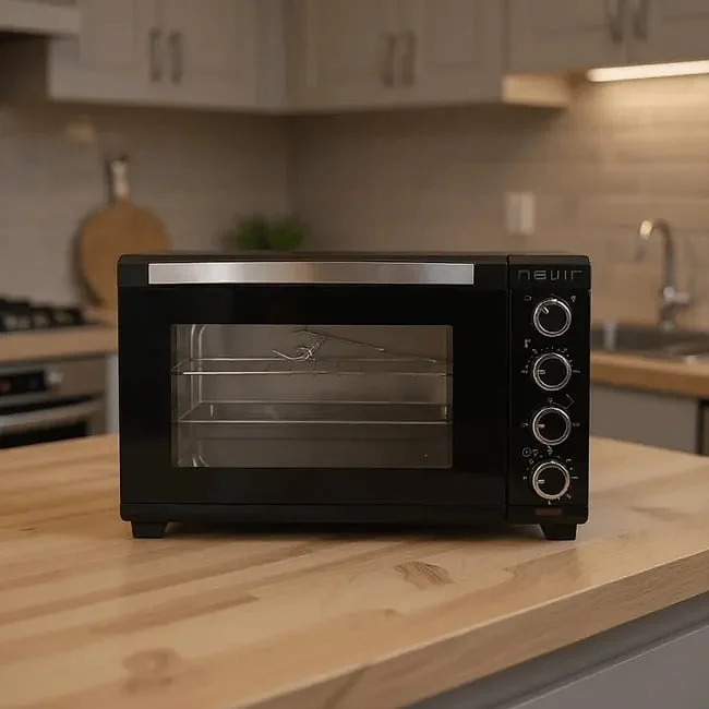 Horno sobremesa Nevir 38 L Negro Convección