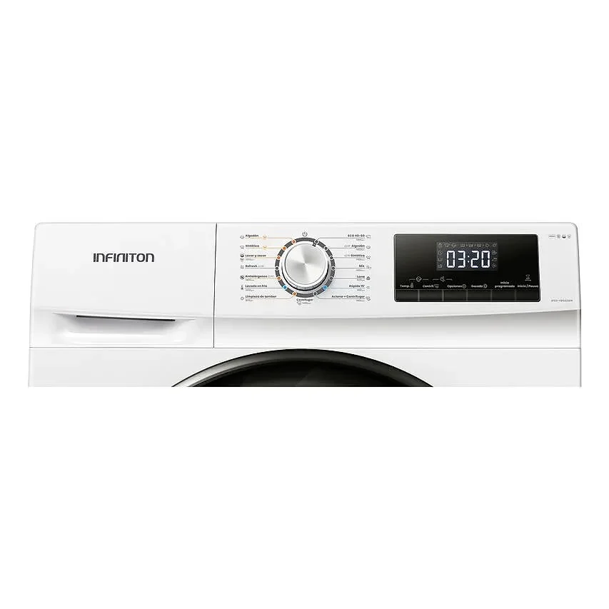 Lavadora Infiniton 8 Kg 1400 RPM A-20% Blanca