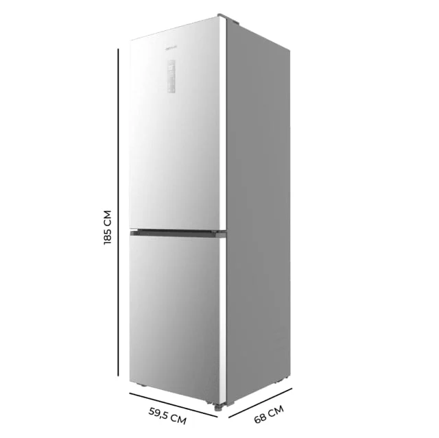 Frigorífico combi Cecotec CoolMarket Combi 409 Inox C 409 L